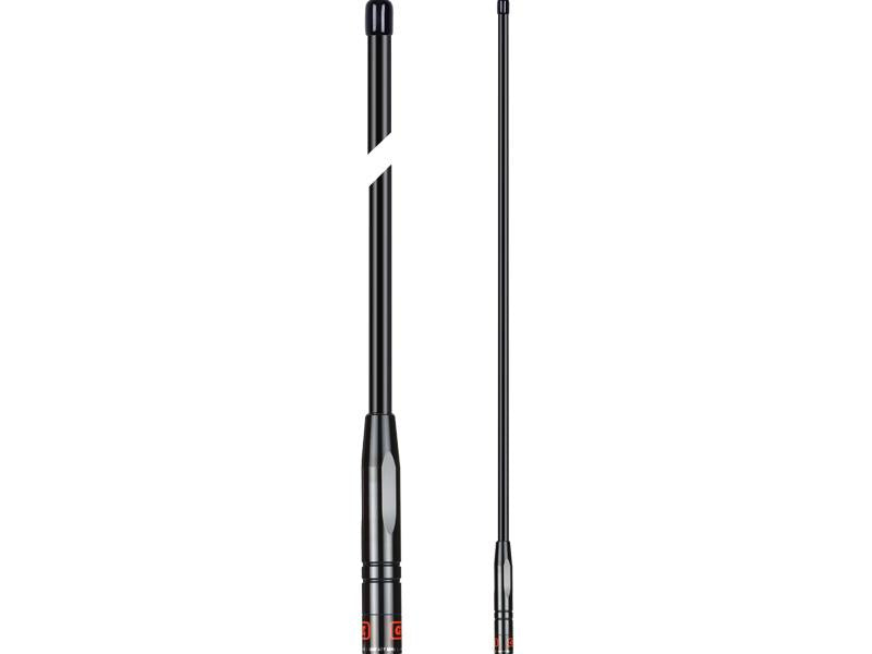 GME UHF CB Heavy Duty Fibreglass Radome Antenna 6.6dB 1100mm Black AW4703B