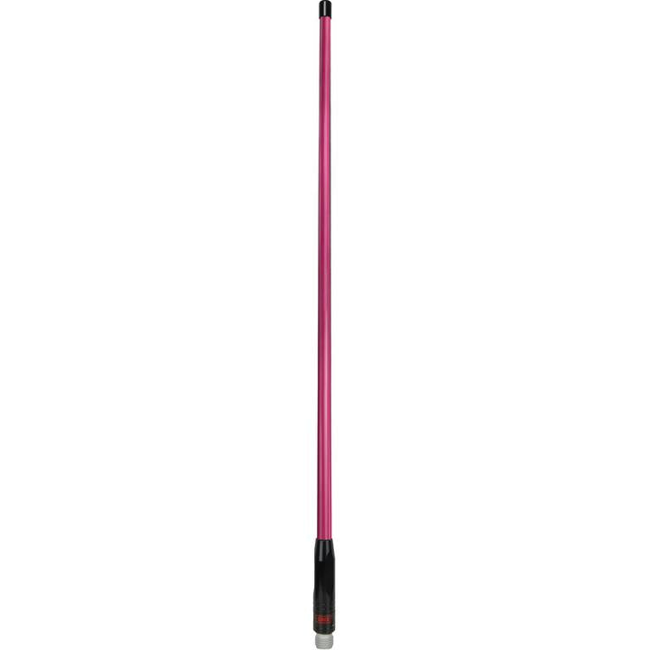 GME UHF CB Antenna Whip Pink/Black (Suits AE4705) AW4704PB