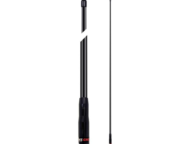 GME UHF CB Whip Antenna H/D 8.1dB 2400mm Black AW4706B