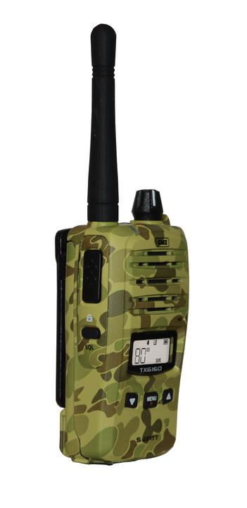 GME 5/1W IP67 UHF CB Handheld Radio Camo TX6160XCAMO
