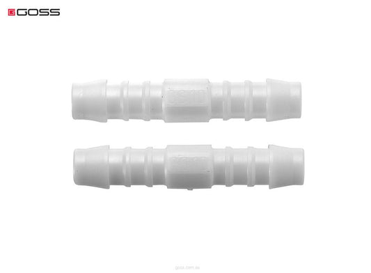 Goss Straight Connector 8mm (2 Pack) S04