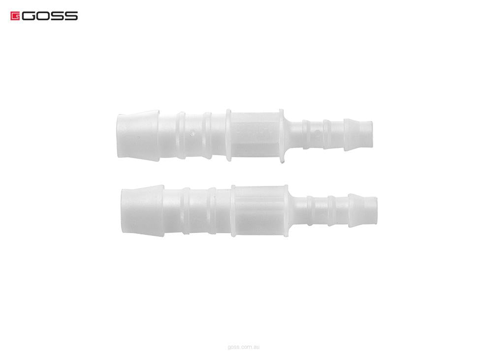 Goss Straight Connector 5-6.5mm (2 Pack) S09