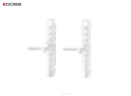 Goss T Reducing Connector 6-6-4mm (2 Pack) T09