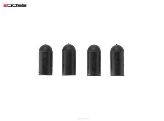 Goss Vacuum Cap Blanking 4 Pack 7/32"" V02