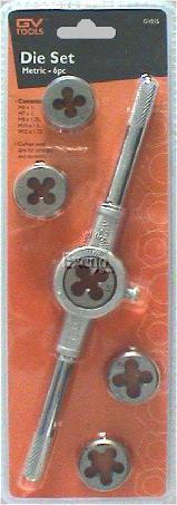 GV Tools Die Set Metric 6 Piece GV015