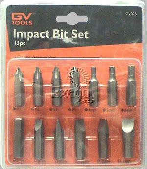 GV Tools Impact Bit Set 13 Piece GV028