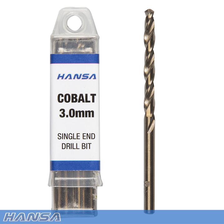 HANSA Cobalt 3.0mm Drill Bit (10 Pack) HDB-3CSE