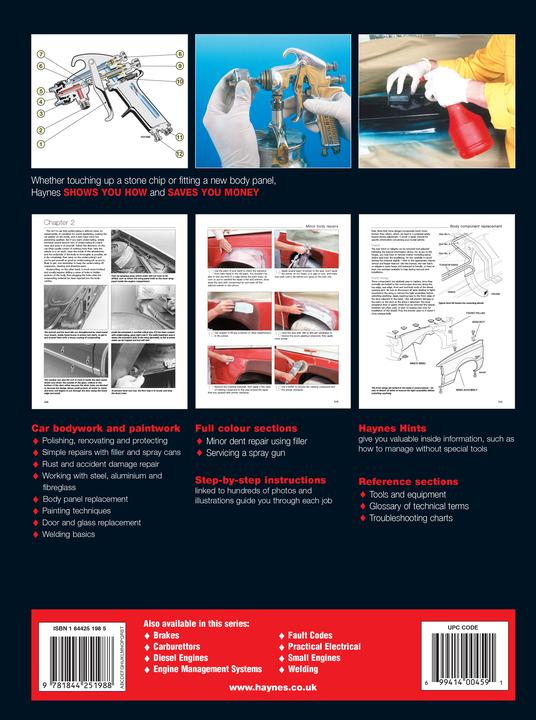 Haynes Bodywork Repair Manual 4198