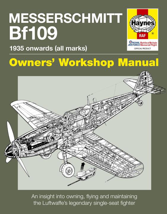 Haynes Messerschmitt BF109 1935-On Manual H4642