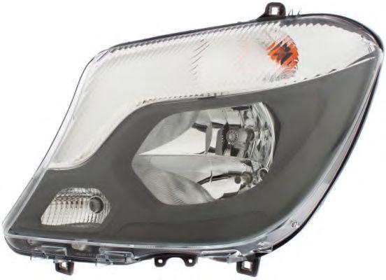 HELLA Headlight Drivers Side 1EJ 011 030-141