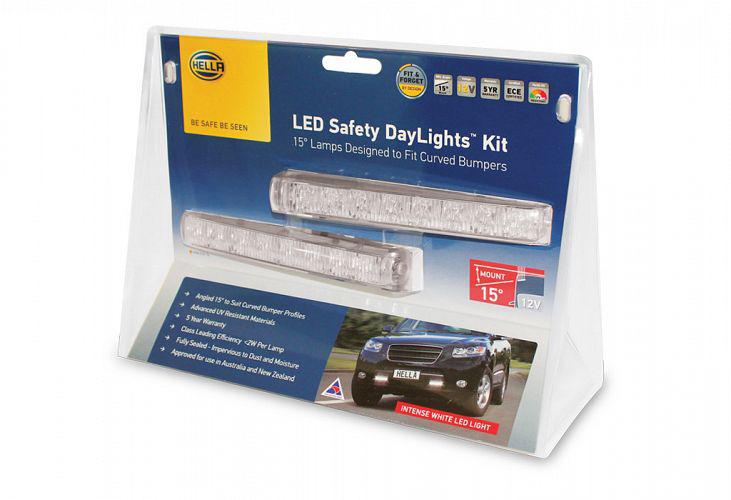 HELLA LED Safety Daylights Kit 30 Degree 5631BL