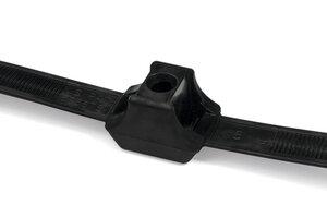 HellermannTyton 1 Piece Dual Clamp Tie Black (Pack of 50) DCT11-50