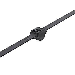 HellermannTyton 1 Piece Dual Clamp Tie Black (Pack of 50) DCT11-50
