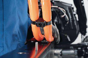 HellermannTyton 1 Piece Dual Clamp Tie Black (Pack of 50) DCT11-50