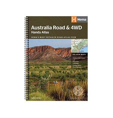 HEMA Australia Road & 4WD Atlas Book