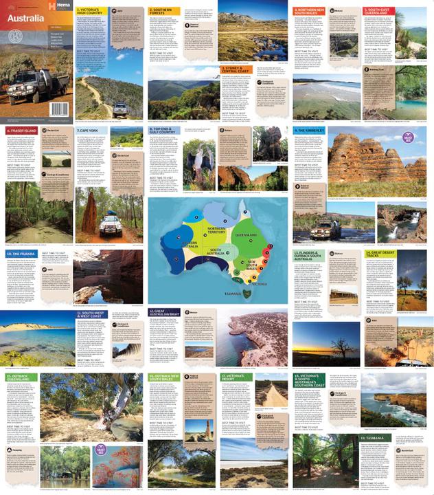 HEMA Australia Large Map