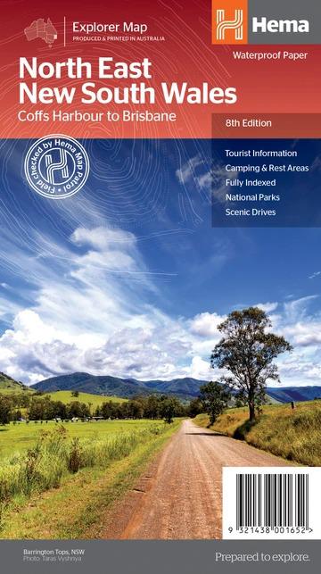 HEMA North East New South Wales Map