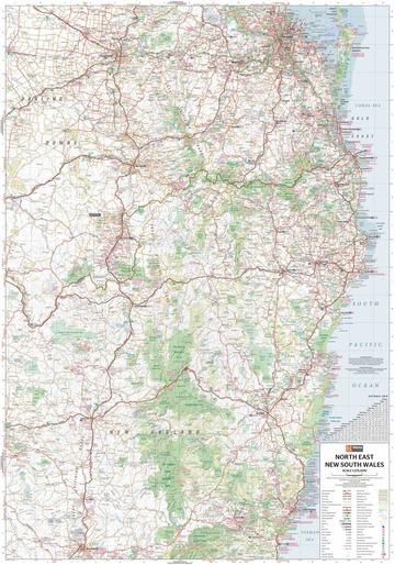 HEMA North East New South Wales Map