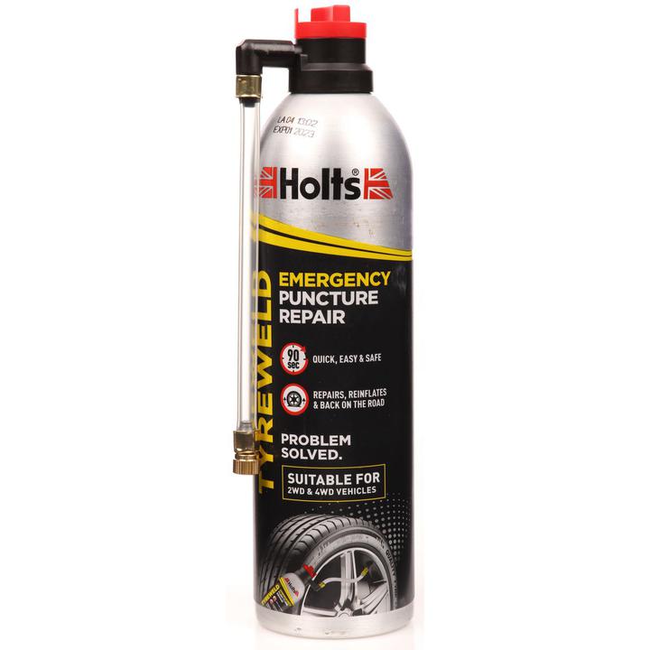 Holts Tyre Weld Emergency Puncture Repair Can 500ml HT4