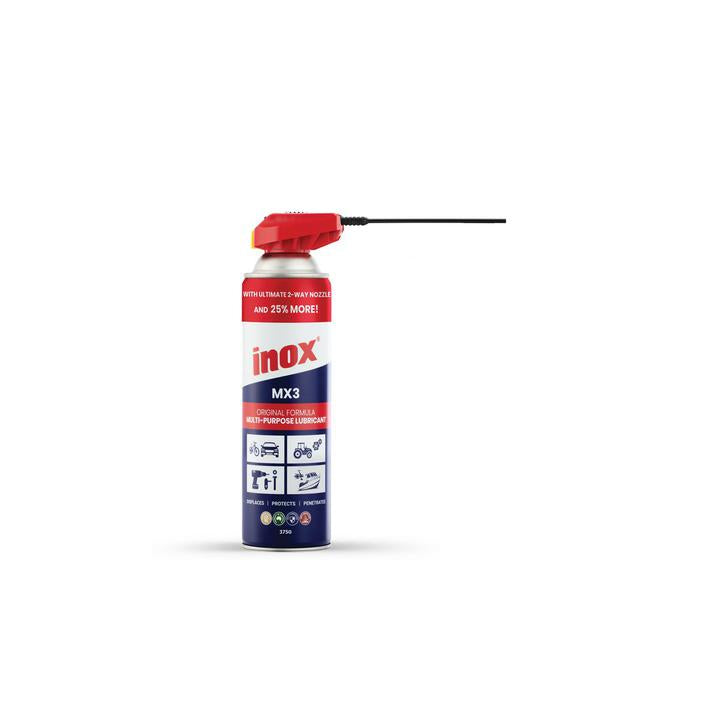 Inox MX3 Multi-Purpose Lubricant 2-Way Nozzle Spray 375g MX3-TW375