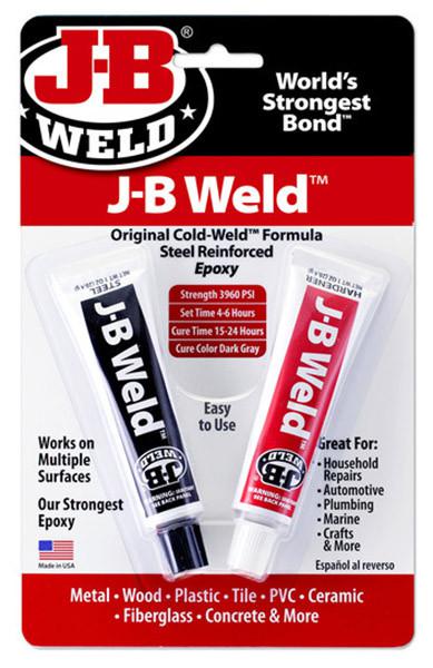 J-B Weld Original ColdWeld Steel Reinforced Twin Tube Epoxy 2x28.4g 8265-S