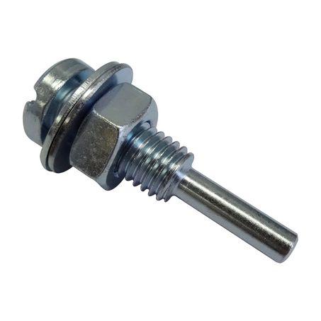 Josco Polishing Arbor Adapter 1/4"" Spindle 600CARD