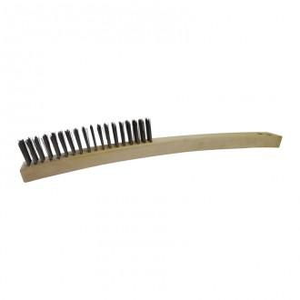 Josco 3 Row Hand Brush Long Handle BLH3R