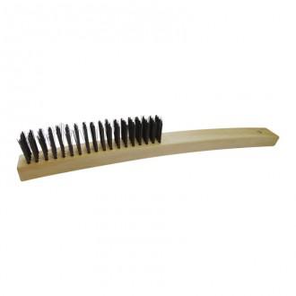 Josco 4 Row Hand Brush Long Handle BLH4R