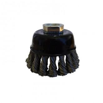 Josco 75mm Twistknot Cup Brush Multi-Thread BTC65