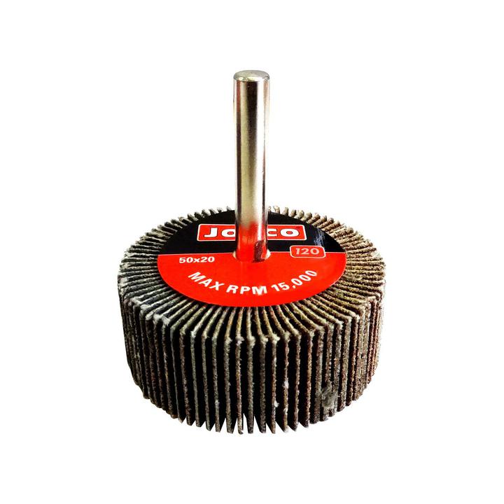 Josco 50mm x 20mm Flap Wheel 120 Grit FW5020120C