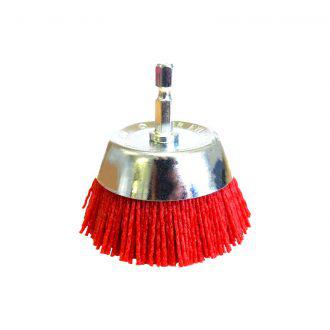Josco 75mm Abrasive Nylon Cup Brush JAC75R