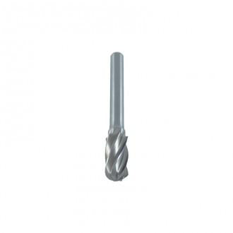 Josco 10mm x 20mm Aluminium Cut Carbide Burr Ball Nosed Cylinder JB2101