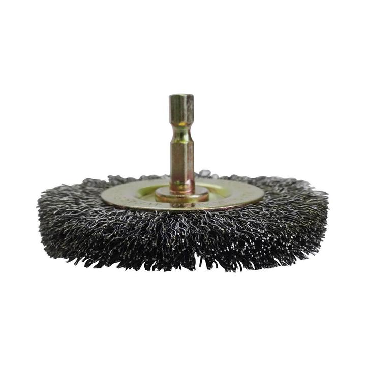 Josco 75mm Crimped Wheel Brush JCW75