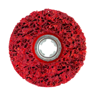 Josco X-Lock 125mm Strip-It Disc Red Plastic Back JSD125XR