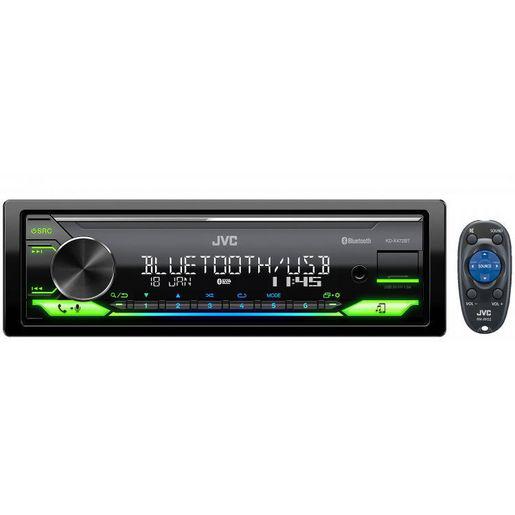 JVC 1-DIN iPhone/Android Media Receiver W/Bluetooth/USB/AUX KD-X472BT