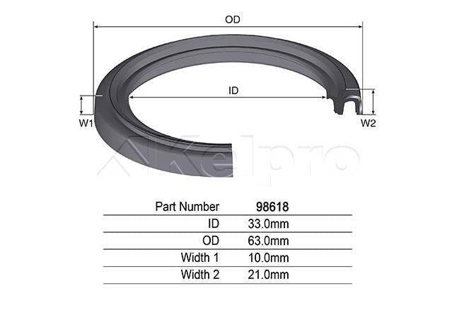 Kelpro Oil Seal 98618