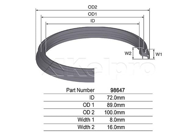 Kelpro Oil Seal 98647