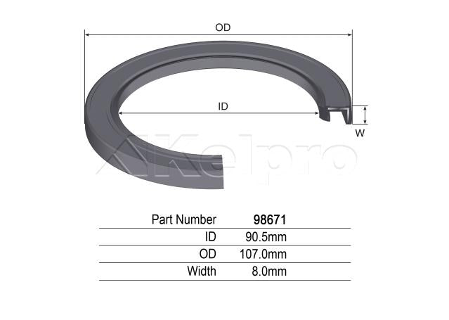 Kelpro Oil Seal 98671