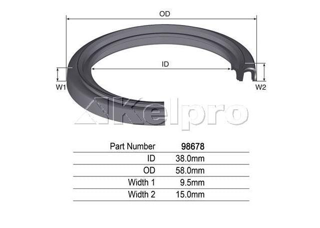 Kelpro Oil Seal 98678