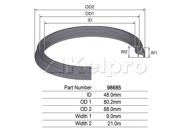 Kelpro Oil Seal 98685