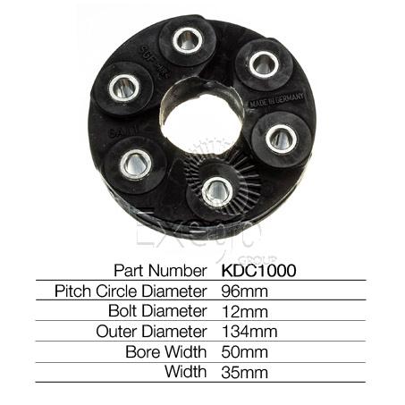 Kelpro Driveshaft Coupling KDC1000