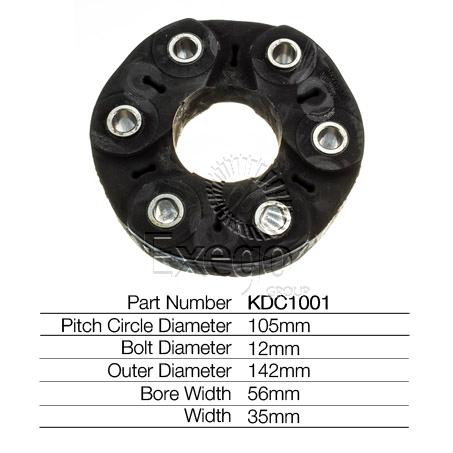 Kelpro Driveshaft Coupling KDC1001