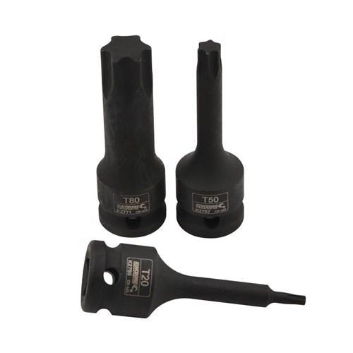 Kincrome TORX Impact Socket 1/2"" Drive T30 X 78mm K2763