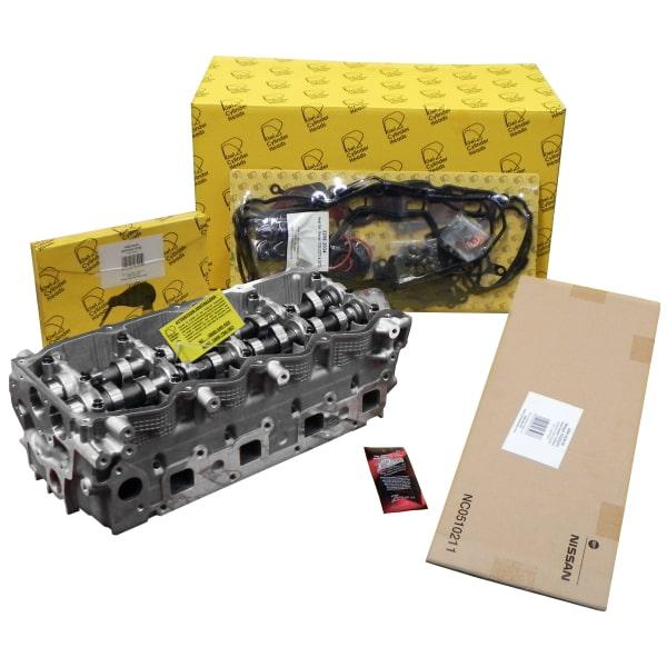 Kiwi Complete Cylinder Head Kit for Nissan YD25DDTi 8-Inlet Port (Non Common Rail) 11061192