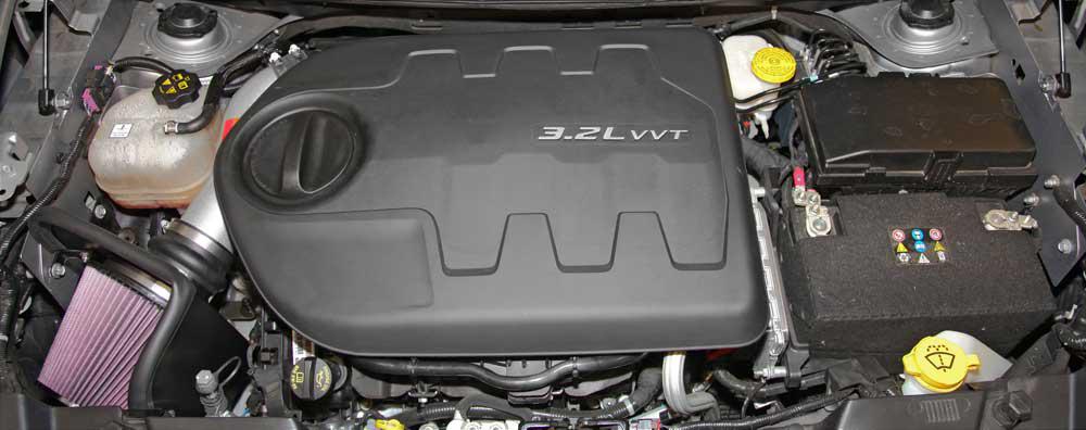 K&N 77-1569KS 77 Series Induction Kit fits Jeep Cherokee 3.2L V6 2014-17