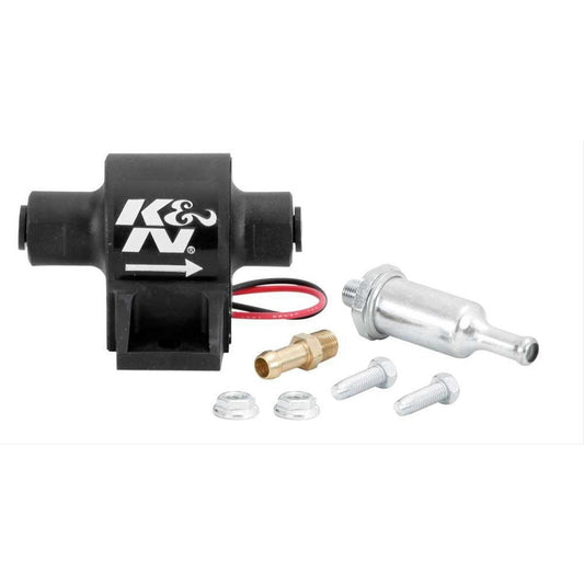 K&N Electric Fuel Pump, 15Gph 1-2 Psi, 3/8" Barb & Filter 81-0400