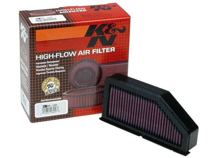 K&N Motorcycle Air Filter Fits Kawasaki ZX6E 00-01 - KA-6093