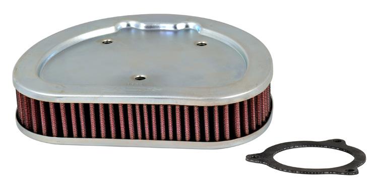 K&N Motorcycle Air Filter Fits Harley 2008 Glides - HD-1508