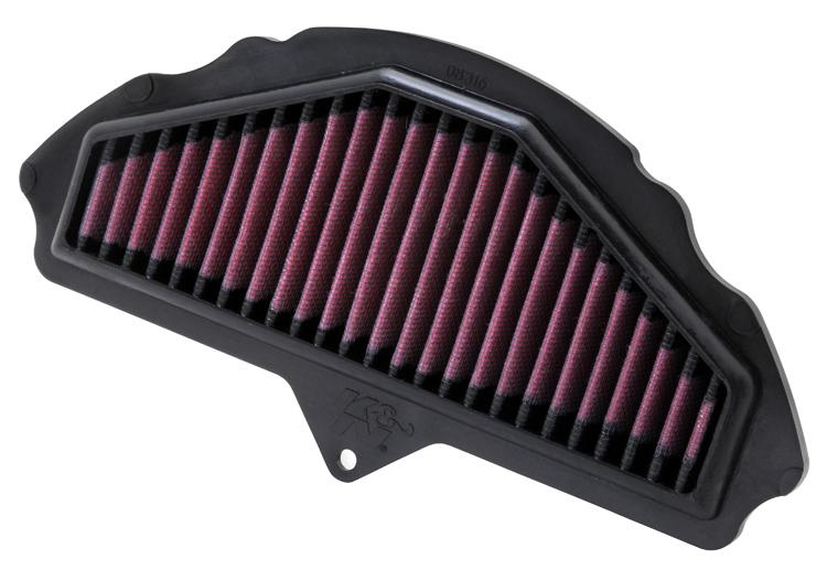 K&N Motorcycle Air Filter Fits Kawasaki ZX10R Ninja 08-09 - KA-1008
