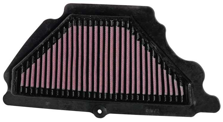 K&N Motorcycle Air Filter Fits Kawasaki ZX6R 07-08 - KA-6007